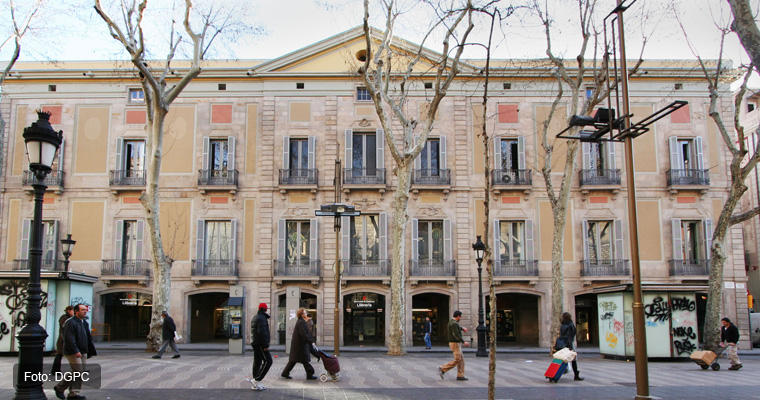 El Palau Moja, Barcelona