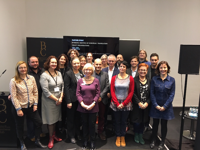 Photo : membres d’ENLIT réunis à Francfort